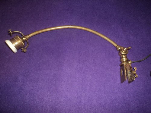 Lampe col cygne bronze - de,