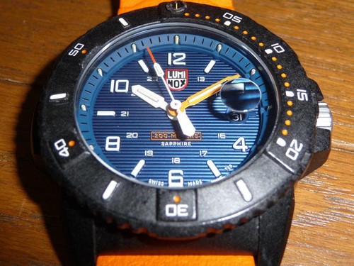 Montre quartz luminox navy - montre, à