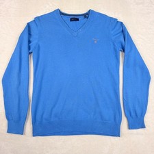 Pull gant homme bleu tricot - bleu,