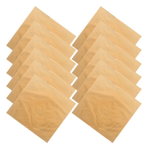 100 pièces feuille - , dorure