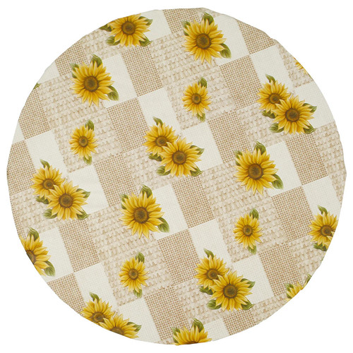 Nappe ronde pvc élastique - pvc,