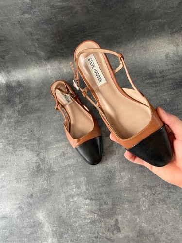 Ballerines vintage cuir - vintage,