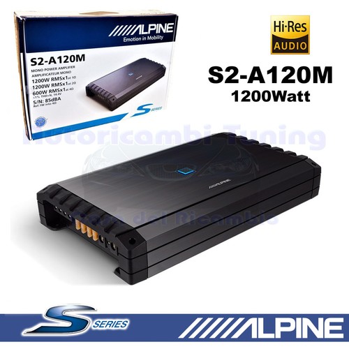 Amplificateur alpine a120m - amplificateur,