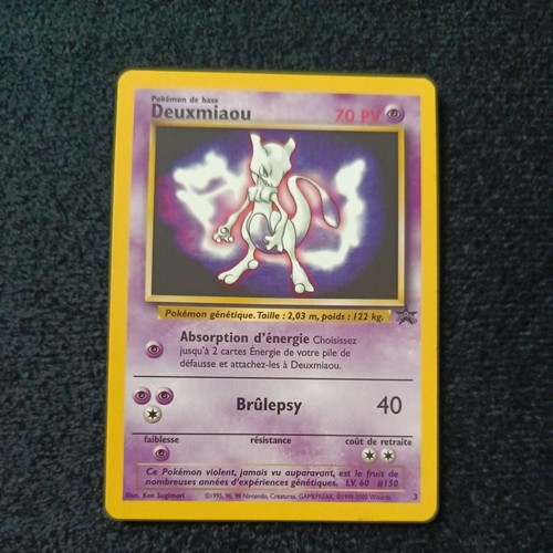 Carte pokémon deuxmiaou - carte,