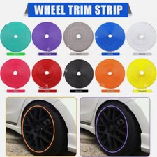 Bande Protection Rebord Jante Voiture Alu Rouleau 8 Mètre Autocollant Universel