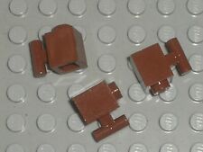 3 x Lego RedBrown Brick with Handle ref 2921 / set 79003 6243 10194 4842 10144..