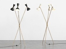 Lampadaire spoutnik laiton - en,