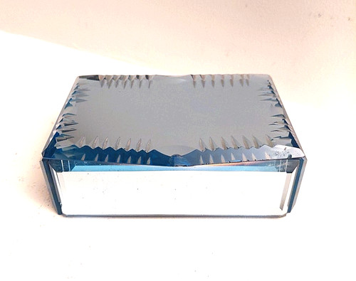 Ancien coffret verre miroir - coffret,