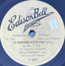 Edouard Rousseau : Le premier