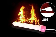 GODE USB EFFET CHAUFFANT MASSAGE SEXTOY FEMME SEX TOY MASTURBATION FéMININE