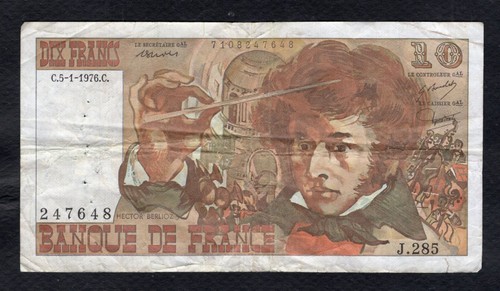 Francs berlioz 1 - francs, 5.1.1976