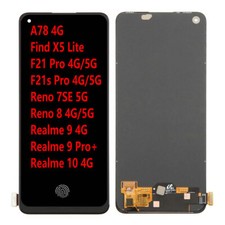 f LCD Display Touch Screen For OPPO A78 4G/F21Pro/X5Lite/Reno 7 8/Realme9 10 11…