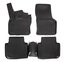 Tapis De Sol Caoutchouc 3D À Bords Hauts Pour VW Tiguan Allspace 2016-2024