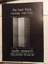 Catalogue audio research - audio,
