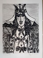 Gravure Estampe Odile KRIER