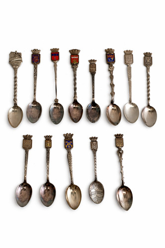 Lot cuillères souvenirs - lot,