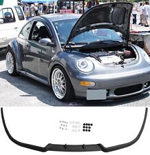 Pour VW New Beetle Spoiler Lèvre Lame Inférieure Jupe De Pare-Choc Noir 98-10
