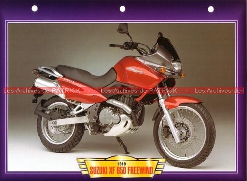 Suzuki 650 freewind xf650 - xf,