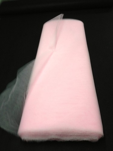 Tulle semi rigide rose non - tulle,