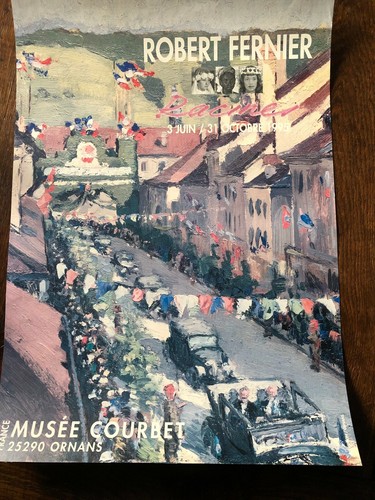 Très rare affiche - affiche, robert