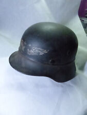 Casque allemand Luftschutz WW2 avec interieur cuir taille 58 ?