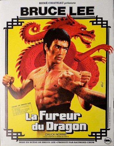 Fureur dragon affiche - fureur,