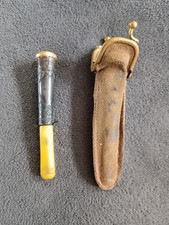 Fume Porte Cigarette XXème Argent Fourrée Art Nouveau