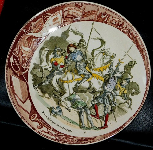 Assiette parlante faience - parlante,