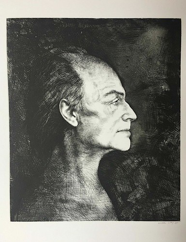 Michel ciry gravure originale - michel,