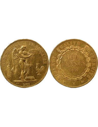 France génie 100 francs or - génie,
