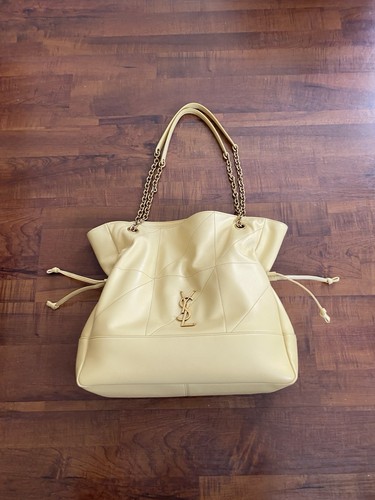 Sac cuir jaune bag yves - sac,