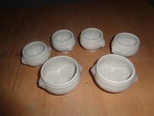 6 MINI SOUPIERES 6,50 cm et