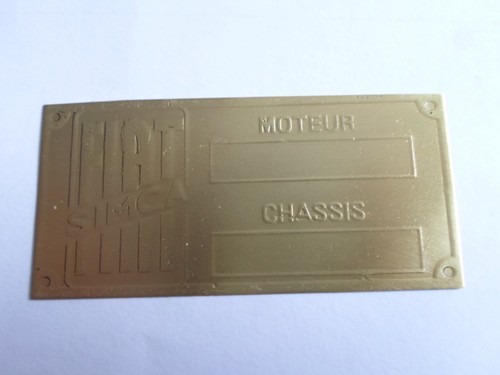Simca 9 brass voiture - 5,
