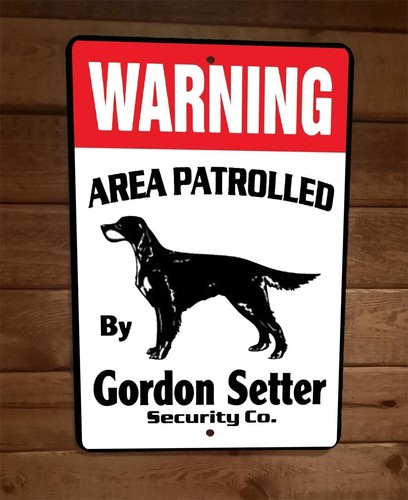 Warning area patrolled - patrolled, gordon