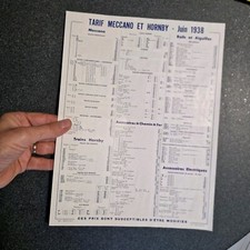 MECCANO  / HORNBY juin 1938