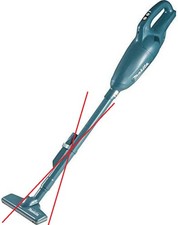 Aspirateur Makita CL108FDZ 12v Max CXT unité vierge