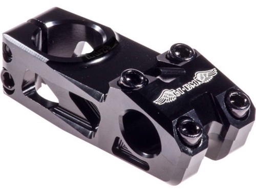 Race stem anodized black 1 - stem,