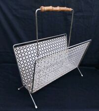 PORTE REVUE ANNEES 50/60 VINTAGE STYLE MATHIEU MATEGOT   METAL PERFORE