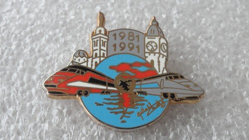 Pin sncf tgv anniversary 10 - s,