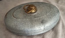 bouillotte ancienne en galva