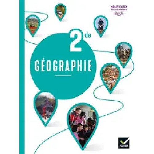 Livre géographie 2de - 2de,