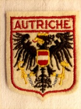 Écusson AUTRICHE en feutrine