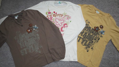 Shirts fille manches - manches, longues
