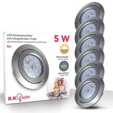 lot de 6 spots LED