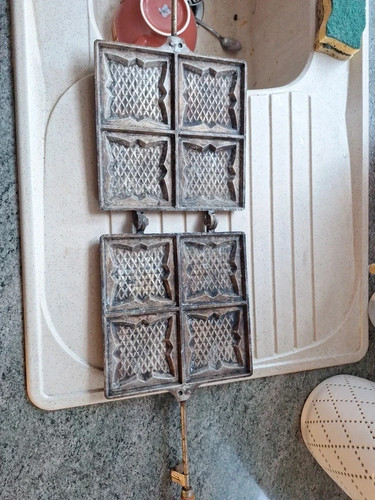 Ancien moule gaufrier - ancien,