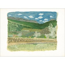 BRIANCHON Maurice - Lithographie originale "A travers nos vignes de Savoie" - 28