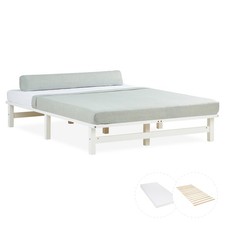 Cadre lit 140x200 - 140x200, bois