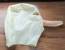 Cagoule en latex translucide