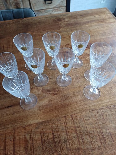 Lot verres vin - 9,