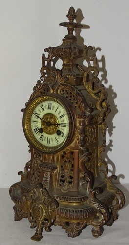 Horloge ancienne bronze - en,